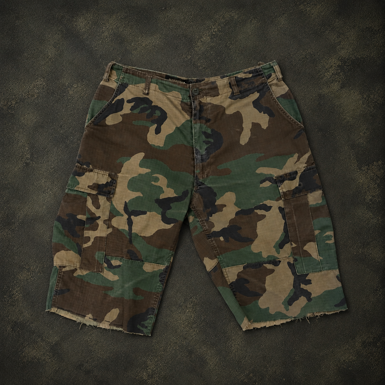 Camo Cargo Shorts