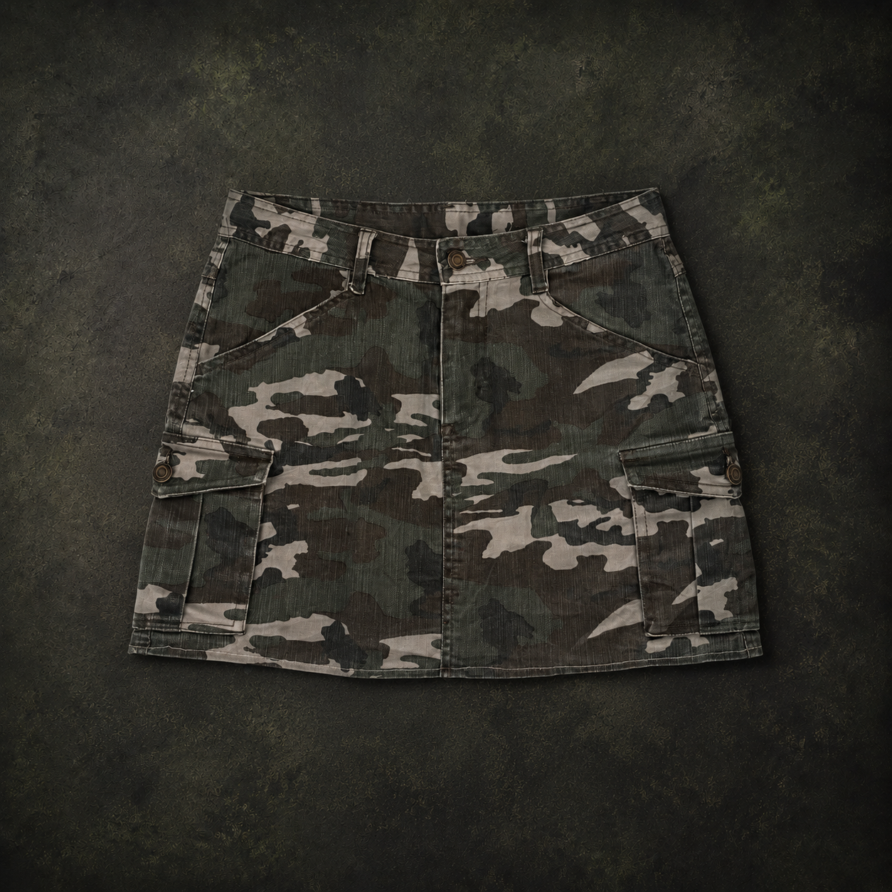 Camo Mini Skirt