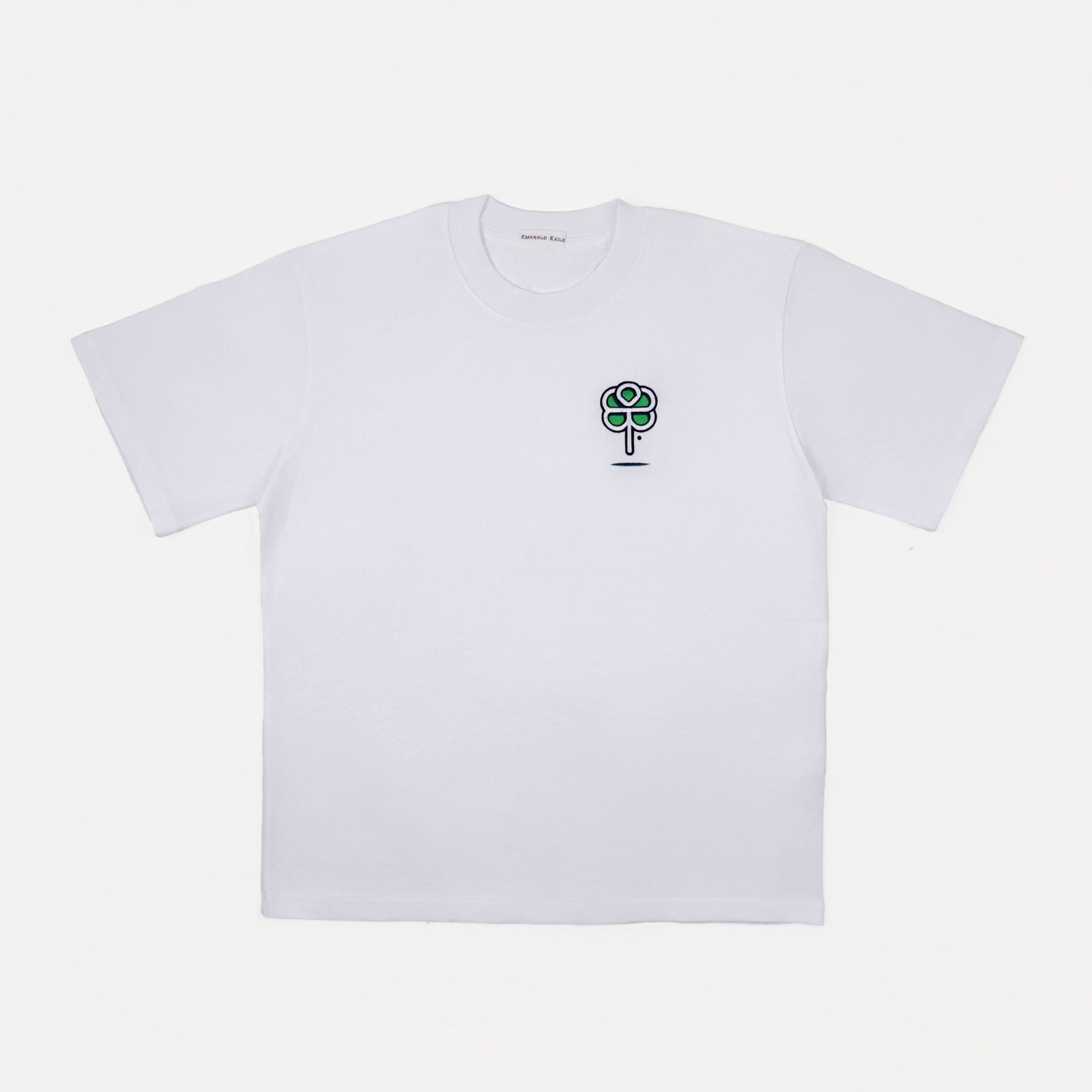 Emerald Tee - White